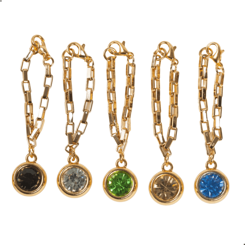 Conjunto de Marcadores de Taça – Cristal