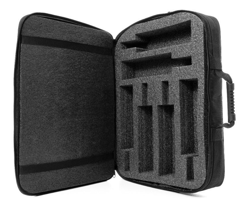 Espuma protetora de vinhos com bolsa tiracolo mala de transporte – 6 garrafas